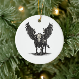 Zagan Unleashed Ceramic Ornament