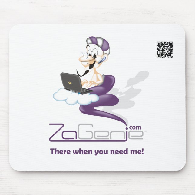 ZaGenie - Mouse Pad (Front)