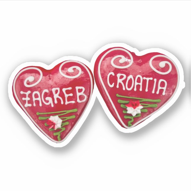 Zagreb, Croatia: Heart-Shaped Licitar (Front)