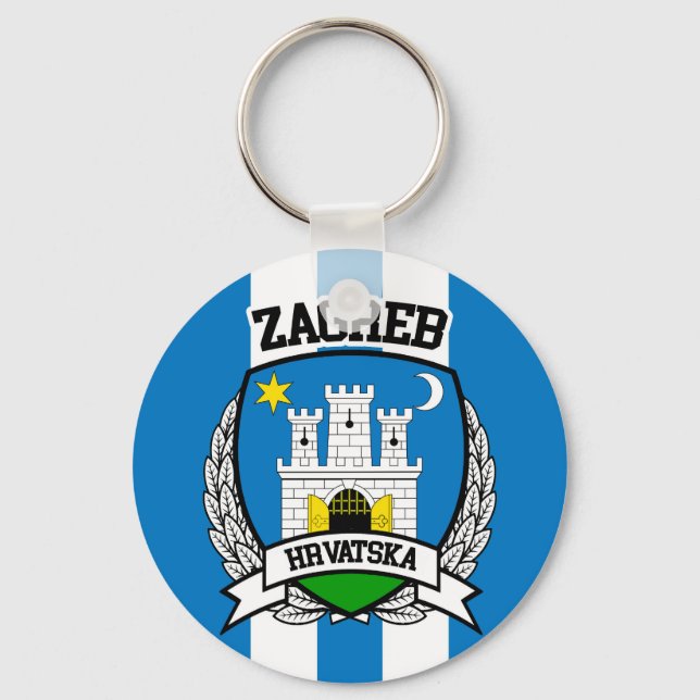Zagreb Key Ring (Front)