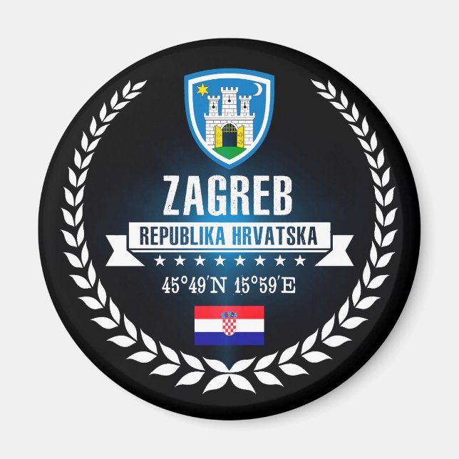 Zagreb Magnet (Front)