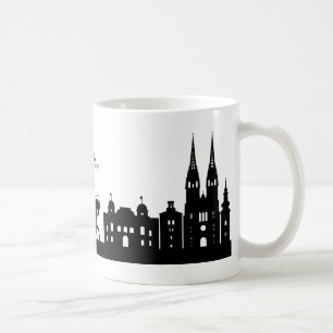 Zagreb silhouette mug