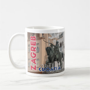 Zagreb, Visit Croatia I Love Coffee Mug