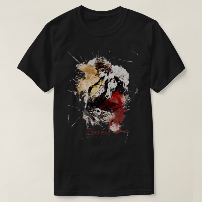 Zagreus - Hades painting   T-Shirt (Design Front)