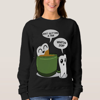 Zahn Bath In Coffee  Dentist Dental Aid Sweatshirt