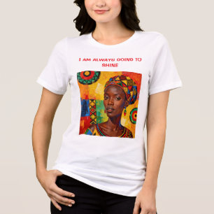 “Zainab” Daughter of the Golden Sun  Tri-Blend Shirt