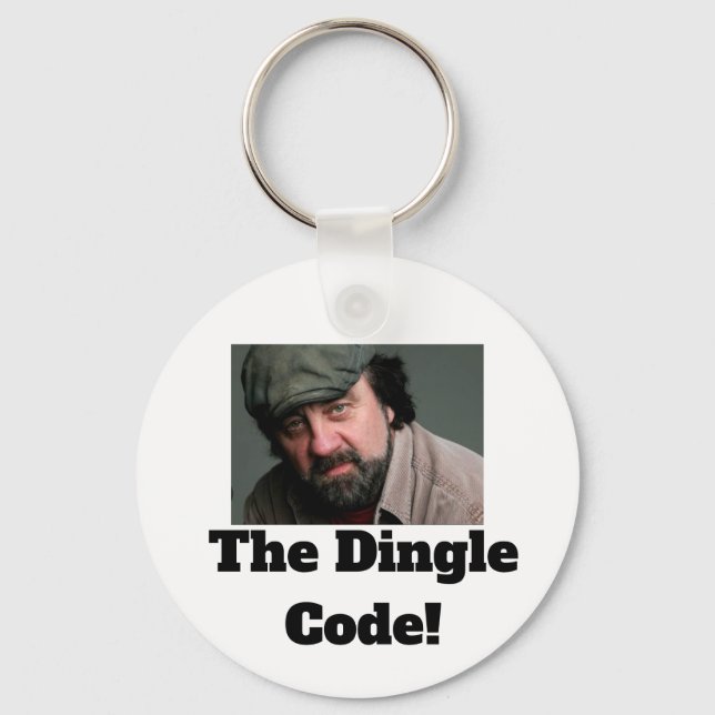 Zak Dingle Emmerdale Key Ring (Front)