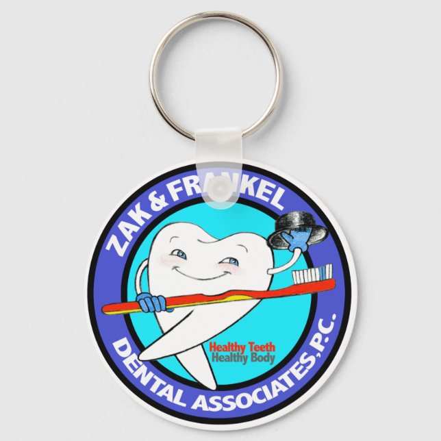 Zak & Frankel Keychain (Front)