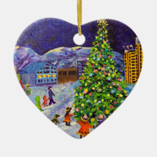 zak & Lax Alaskan Ceramic Ornament 