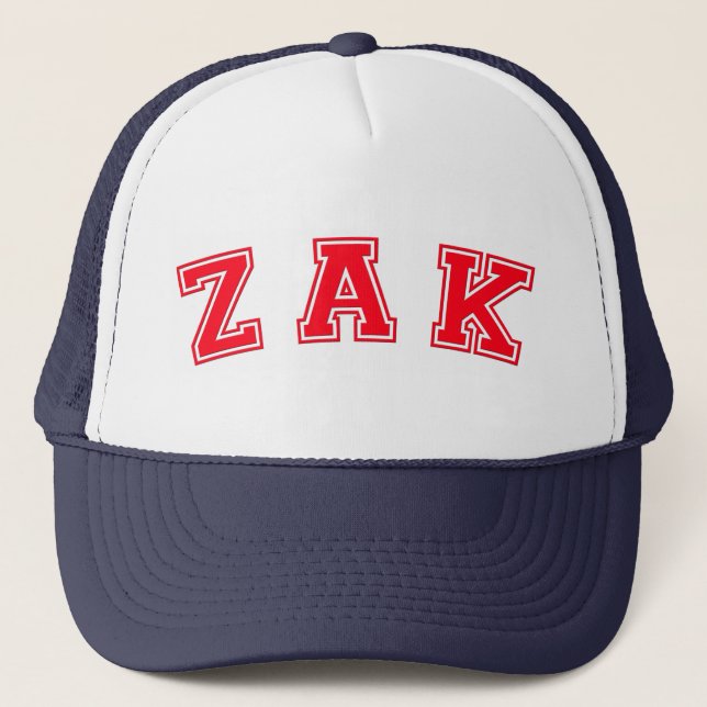 ZAK TRUCKER HAT (Front)