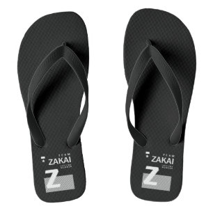 Zakai Personalised Name Birthday Thongs