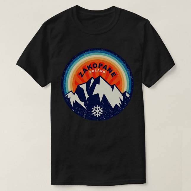 Zakopane Poland T-Shirt (Design Front)