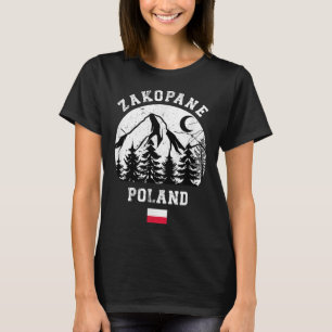 Zakopane Poland Tatra Ski Resort Alpine Skiing Pol T-Shirt