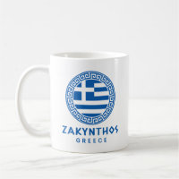 Zakynthos And Flag Of Greece