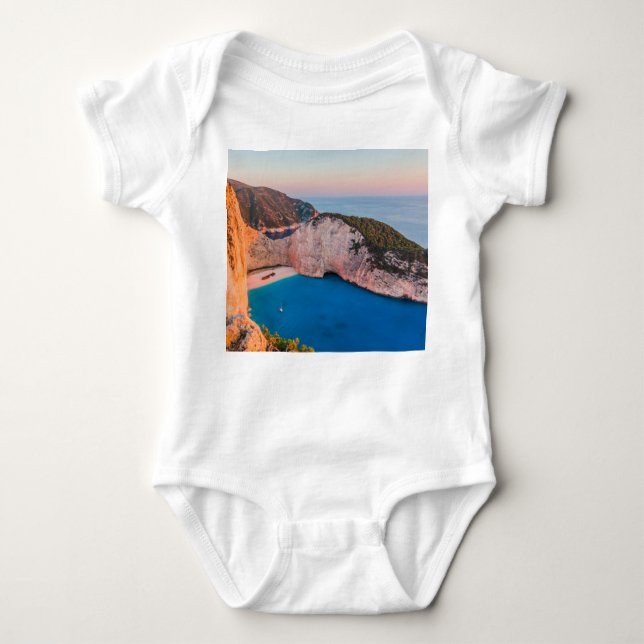 Zakynthos, Greece. Baby Bodysuit (Front)