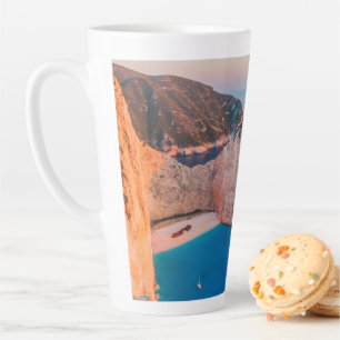 Zakynthos, Greece. Latte Mug