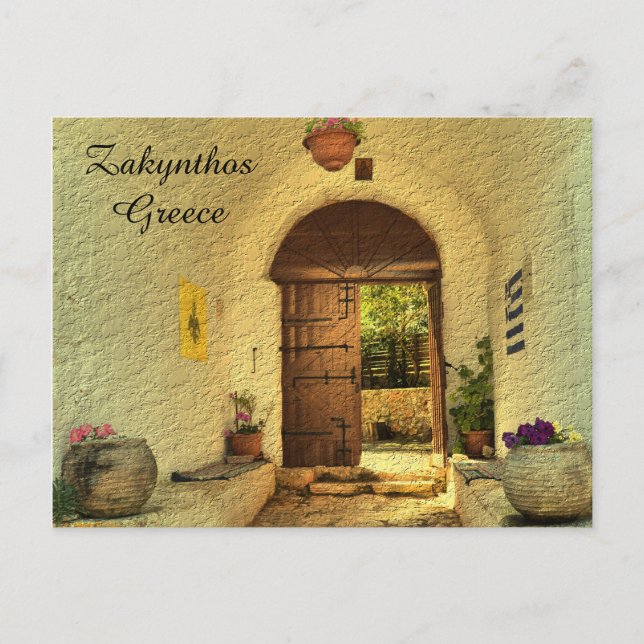 Zakynthos, Greece postcard (Front)