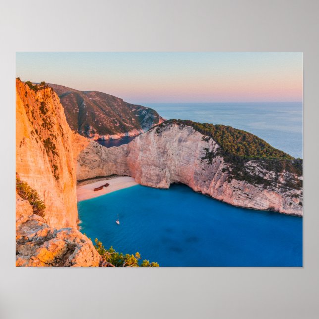 Zakynthos, Greece. Poster (Front)