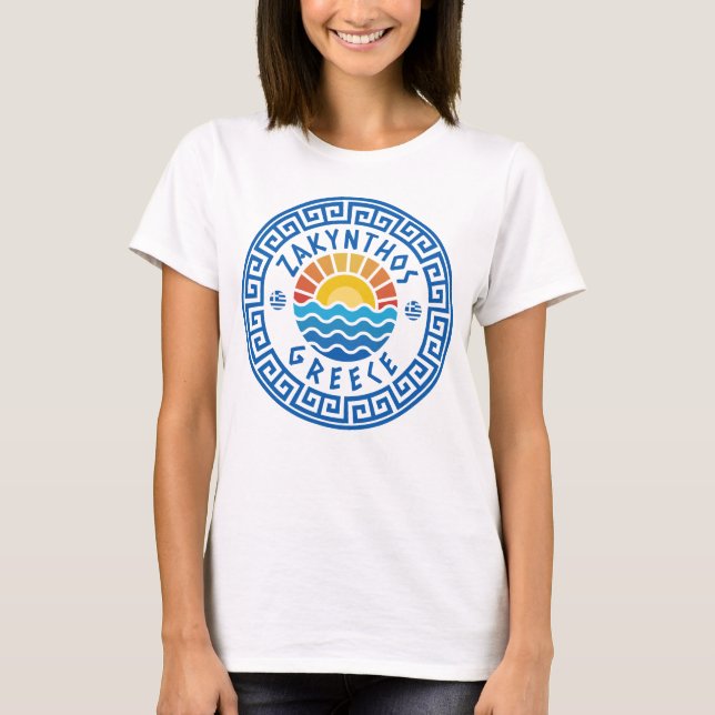 Zakynthos, Greece - Sunshine And Sea Women's T-Shirt (Front)