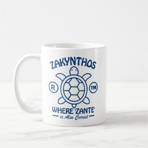 Zakynthos (Greece) : where Zante is also correct Coffee Mug