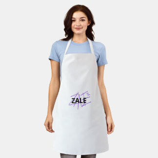 Zale logo arts apron