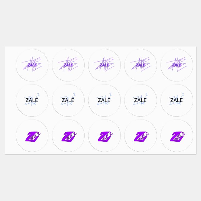Zale product label (Sheet)