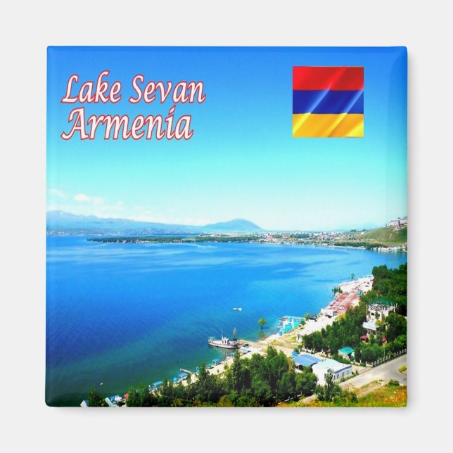 zAM004 LAKE SEVAN Gegharkunik, Armenia, Magnet (Front)