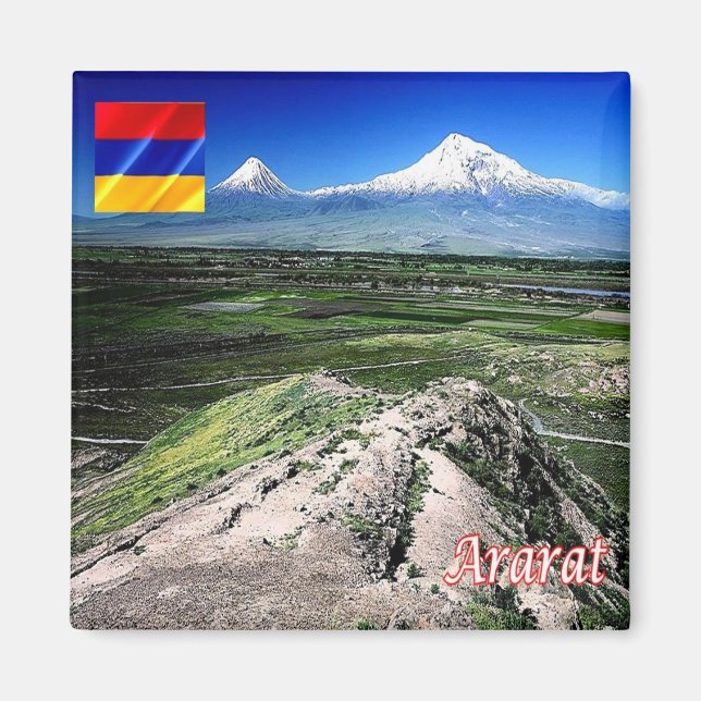 zAM008 MOUNT ARARAT, Armenia, Asia, Fridge Magnet (Front)