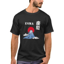 ZAMA with Mt. Fuji and the Sun