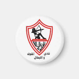 Zamalek SC - Egyption Kings and Champions Club Magnet