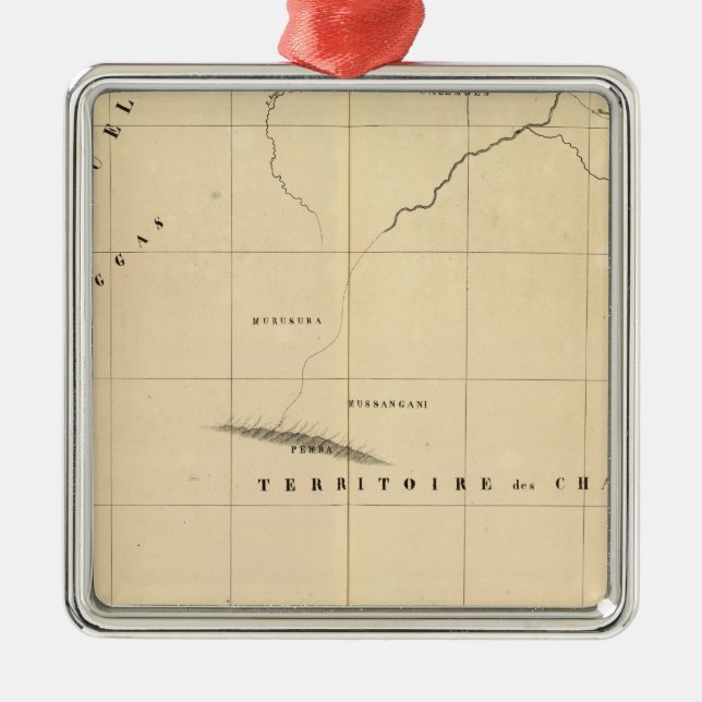 Zambia, Africa 45 Metal Ornament (Front)