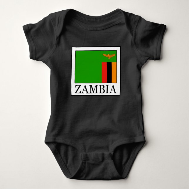 Zambia Baby Bodysuit (Front)