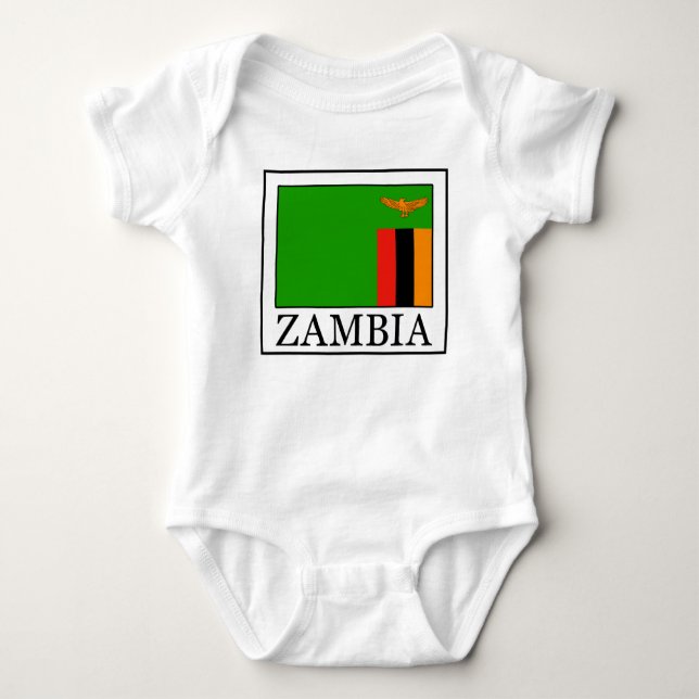 Zambia Baby Bodysuit (Front)