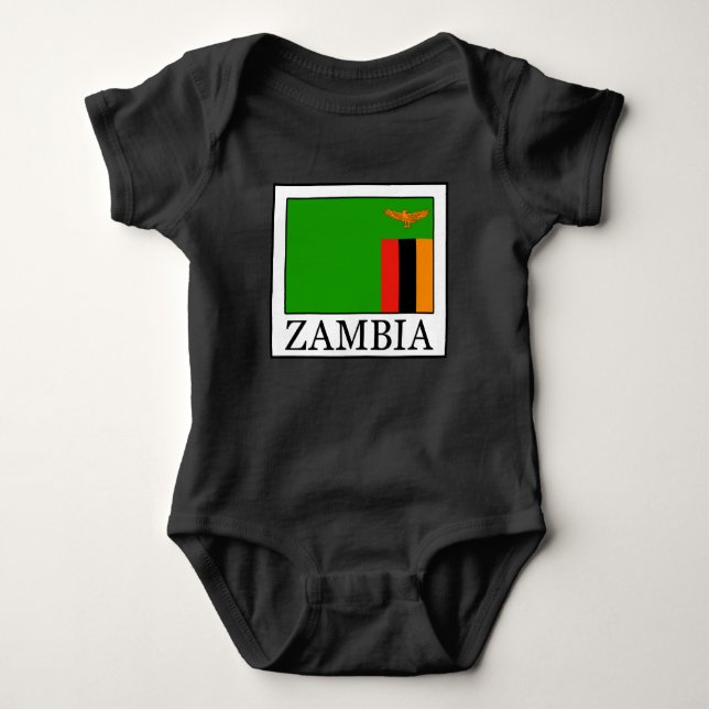 Zambia Baby Bodysuit (Front)