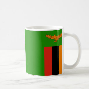Zambia Flag Ceramic Coffee Mug