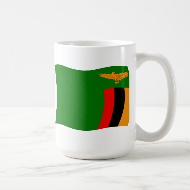 Zambia Flag Mug (Right)