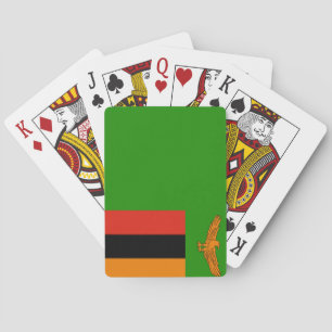 Zambia Flag Playing Cards