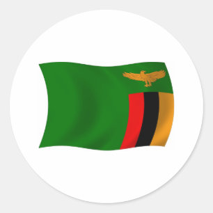 Zambia Flag Sticker