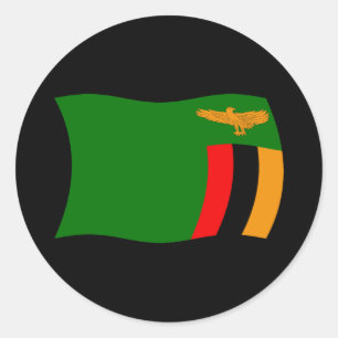 Zambia Flag Sticker