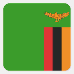 Zambia Flag Sticker
