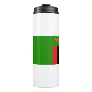 Zambia Flag Thermal Tumbler