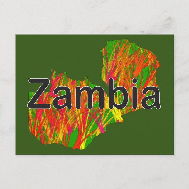 Zambia Postcard (Front)