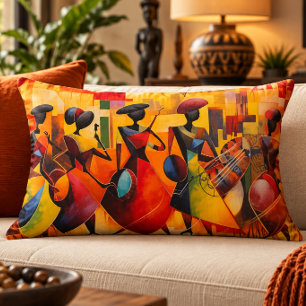Zambian Women African Accent Pillow