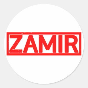 Zamir Stamp Classic Round Sticker