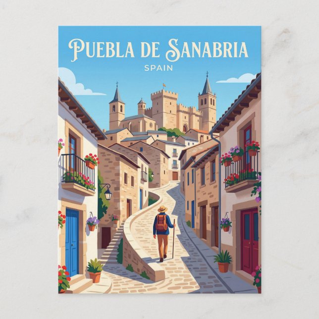 ZAMORA SPAIN POSTCARD (Front)