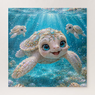 Zander Sea-Turtle Jigsaw Puzzle