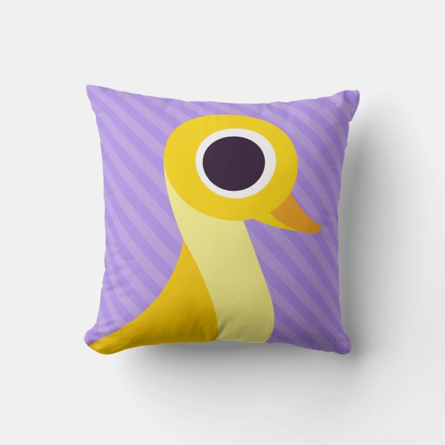 Zander the Duck Cushion (Front)