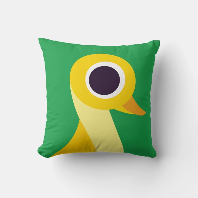 Zander the Duck Cushion (Front)