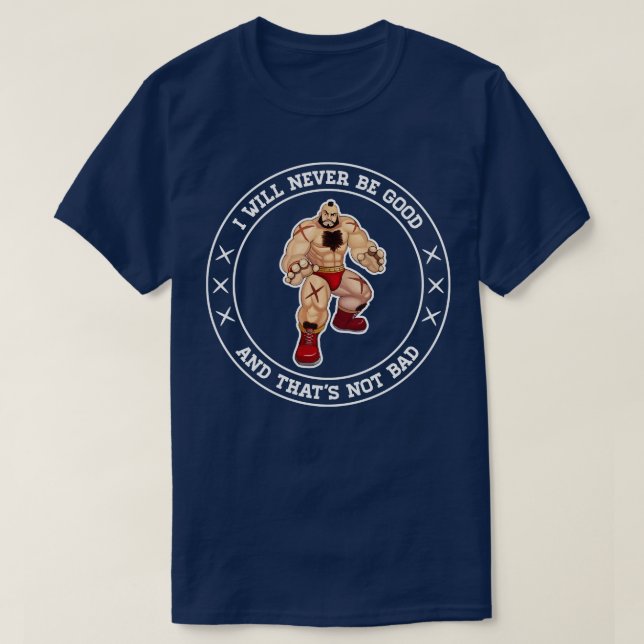 Zangief Bad Guy T-Shirt (Design Front)