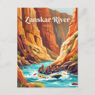 Zanskar River Ladakh India Postcard